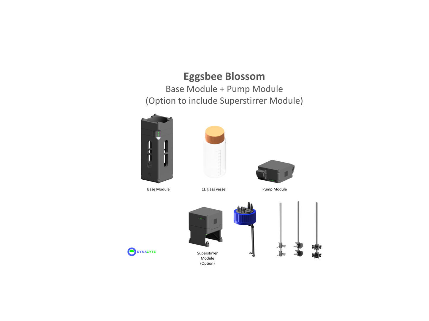 Eggsbee Blossom Bundle (Base Module + Dual Pump Module with Superstirrer Option)