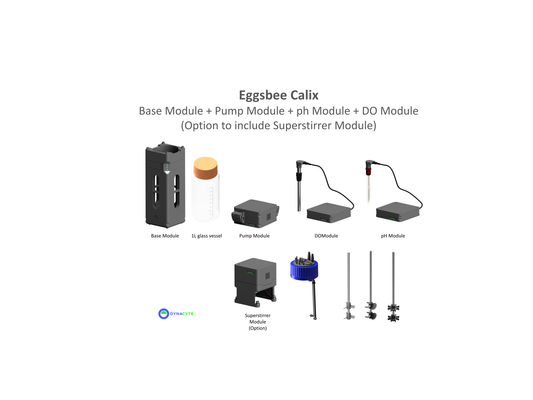 Eggsbee Calix Bundle (Base Module + Pump Module, ph Module & DO Module, with Superstirrer Option)